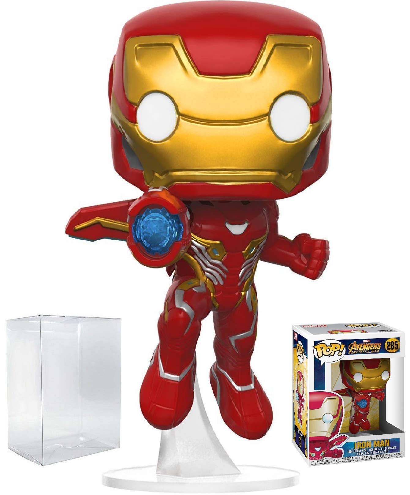 Foto 8 pulgar | Figura De Vinilo Funko Pop Marvel Avengers Infinity War Iron Man - Venta Internacional.