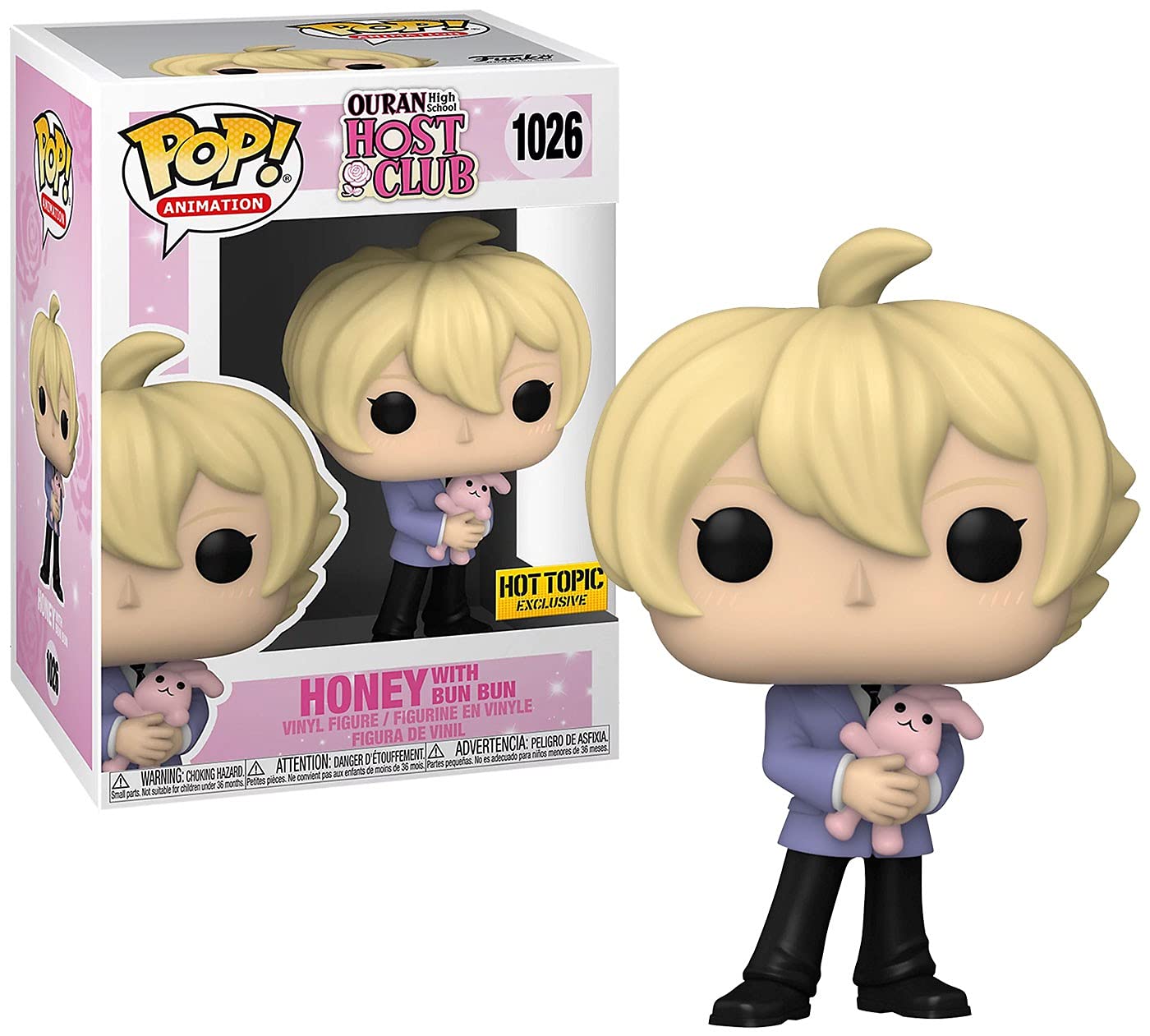 Foto 2 pulgar | Figura De Vinilo Pop Funko Ouran High School Host Club Honey Con  - Venta Internacional.