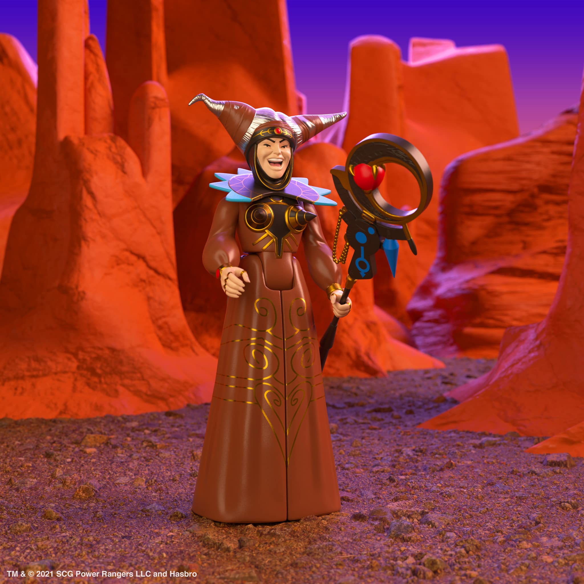 Foto 4 | Figura De Acción Super7 Mighty Morphin Power Rangers Rita - Venta Internacional.