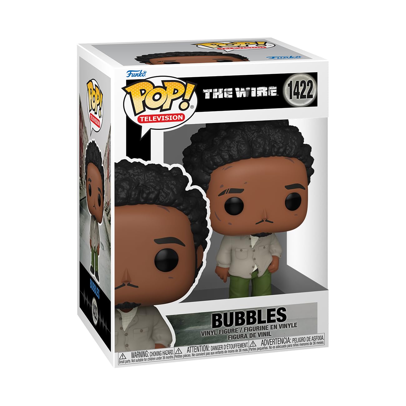 Foto 2 pulgar | Figura De Vinilo Funko Pop Tv The Wire Bubbles, 11 Cm - Venta Internacional.
