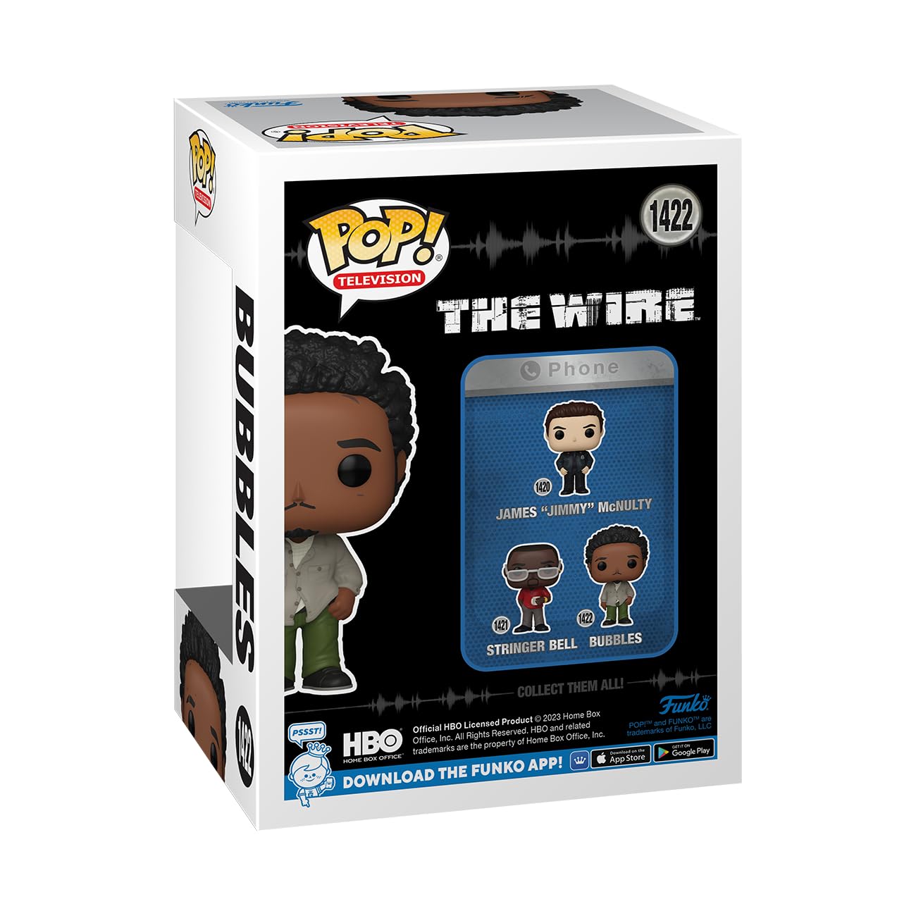 Foto 4 pulgar | Figura De Vinilo Funko Pop Tv The Wire Bubbles, 11 Cm - Venta Internacional.