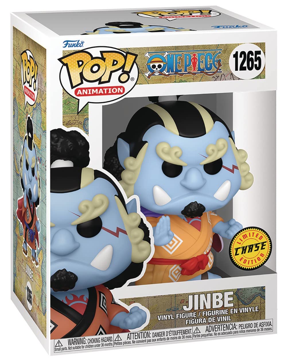 Foto 3 pulgar | Figura De Vinilo Funko Pop One Piece Jinbe Edición Limitada - Venta Internacional.
