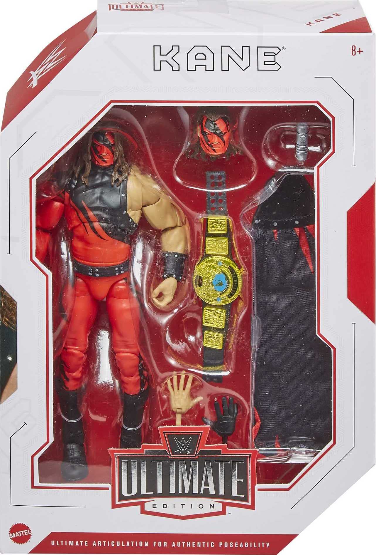 Foto 7 pulgar | Figura De Acción Mattel Ultimate Edition Kane De 15 Cm Con Accesorios - Venta Internacional.