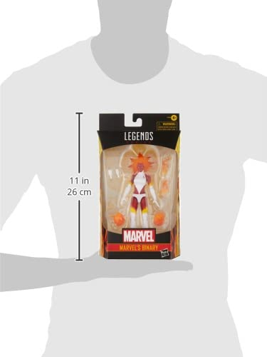 Foto 5 pulgar | Figura De Acción Binaria De La Serie Marvel Legends De 15 Cm Con 6 Accesorios - Venta Internacional.