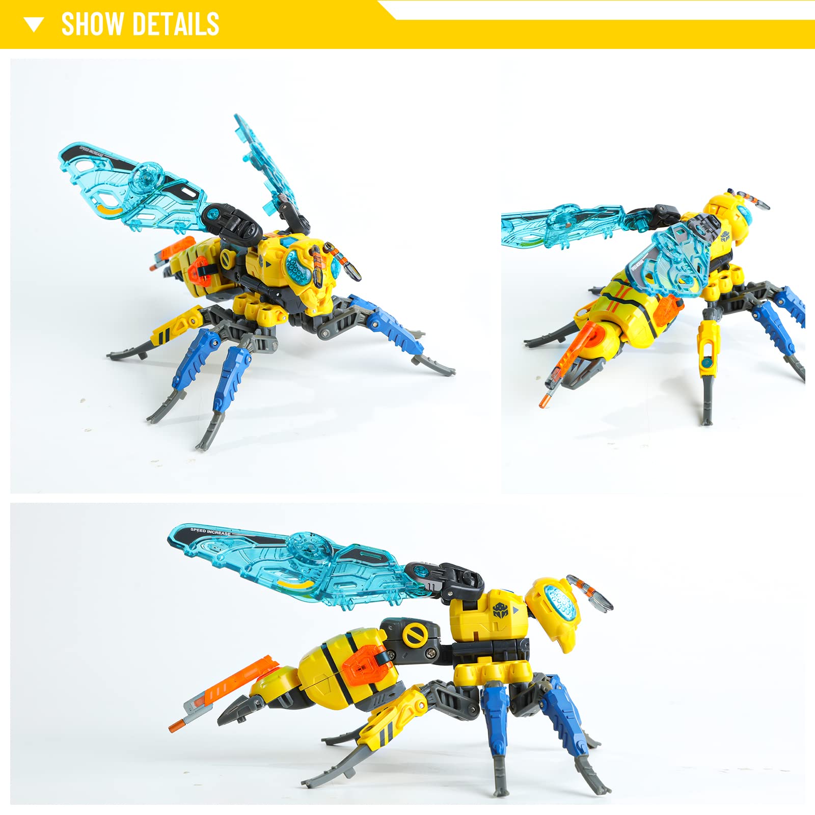 Foto 4 | Juguete De Deformación De Pólvora Action Figure 52toys Beastbox - Venta Internacional.