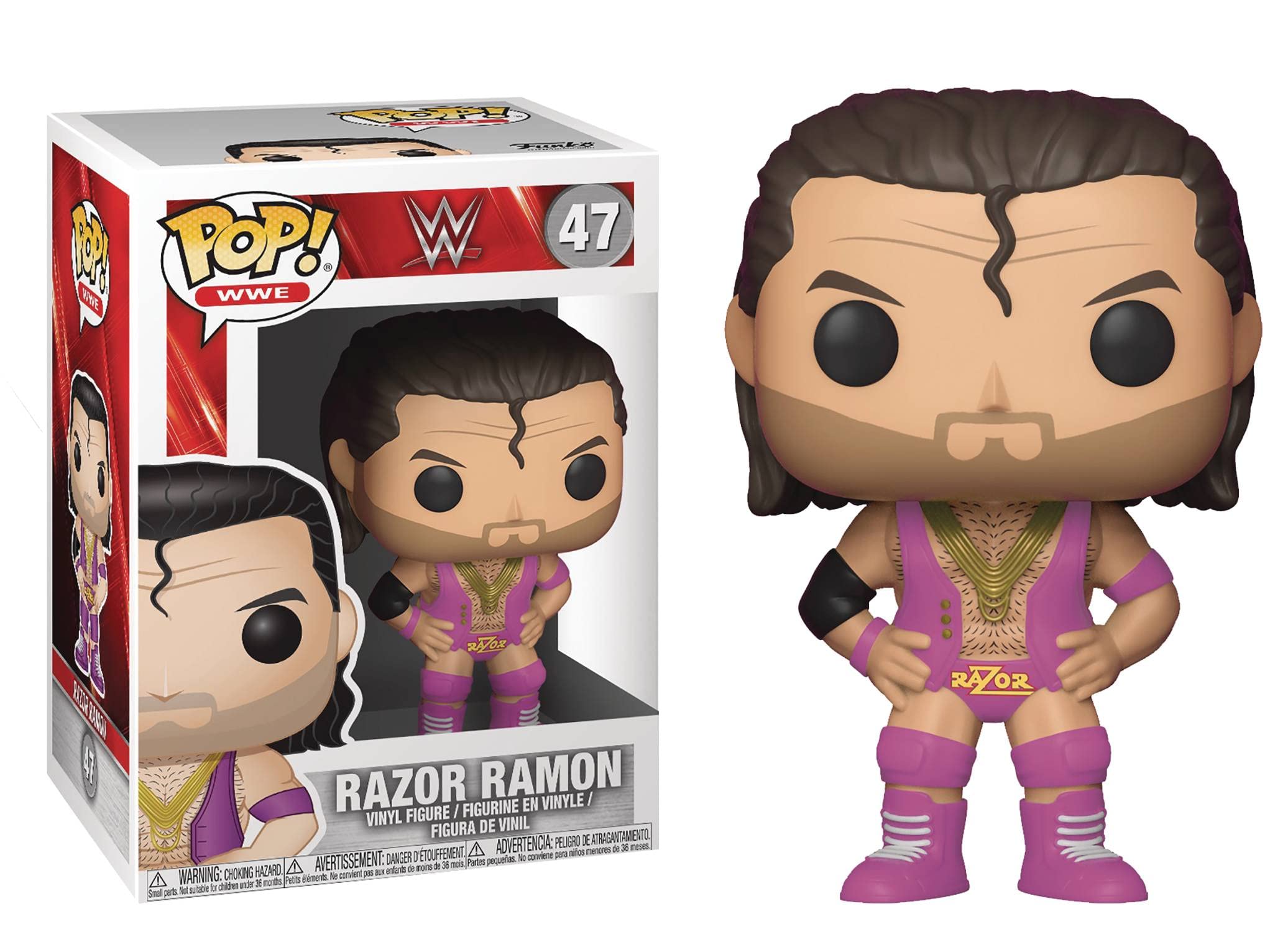 Foto 3 pulgar | Figura de Vinilo Funko Pop Wwe Razor Ramon Scott Hall con Caja - Venta Internacional