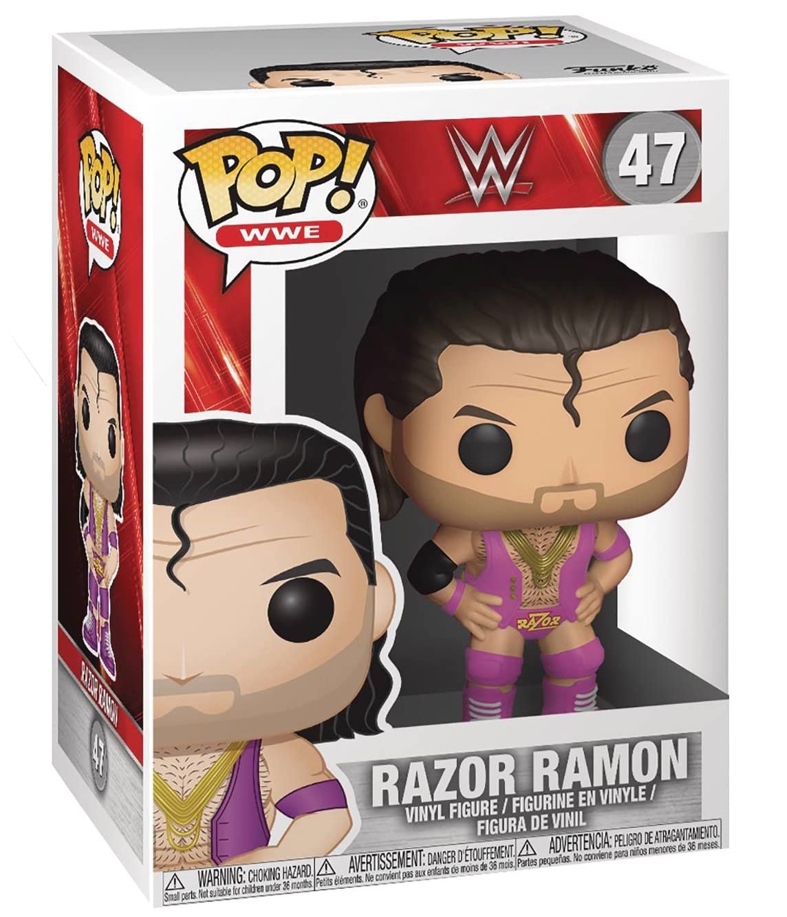 Foto 4 pulgar | Figura de Vinilo Funko Pop Wwe Razor Ramon Scott Hall con Caja - Venta Internacional