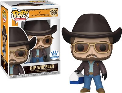 Foto 1 | ¡funko Pop! Televisor Yellowstone Rip Wheeler Con Nevera - Venta Internacional.