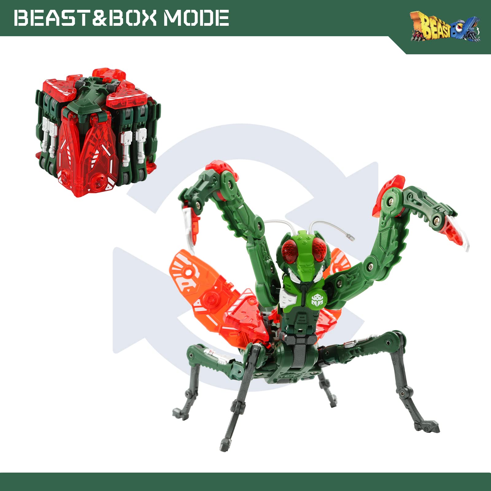 Foto 4 pulgar | Juguete De Deformación 52toys Beastbox Bb-28 Reaper Pvc/abs 19 Cm - Venta Internacional.