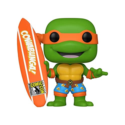 Foto 2 pulgar | ¡Funko Pop! Television Pop Tmnt Michelangelo con Tabla de Surf #10 - Venta Internacional