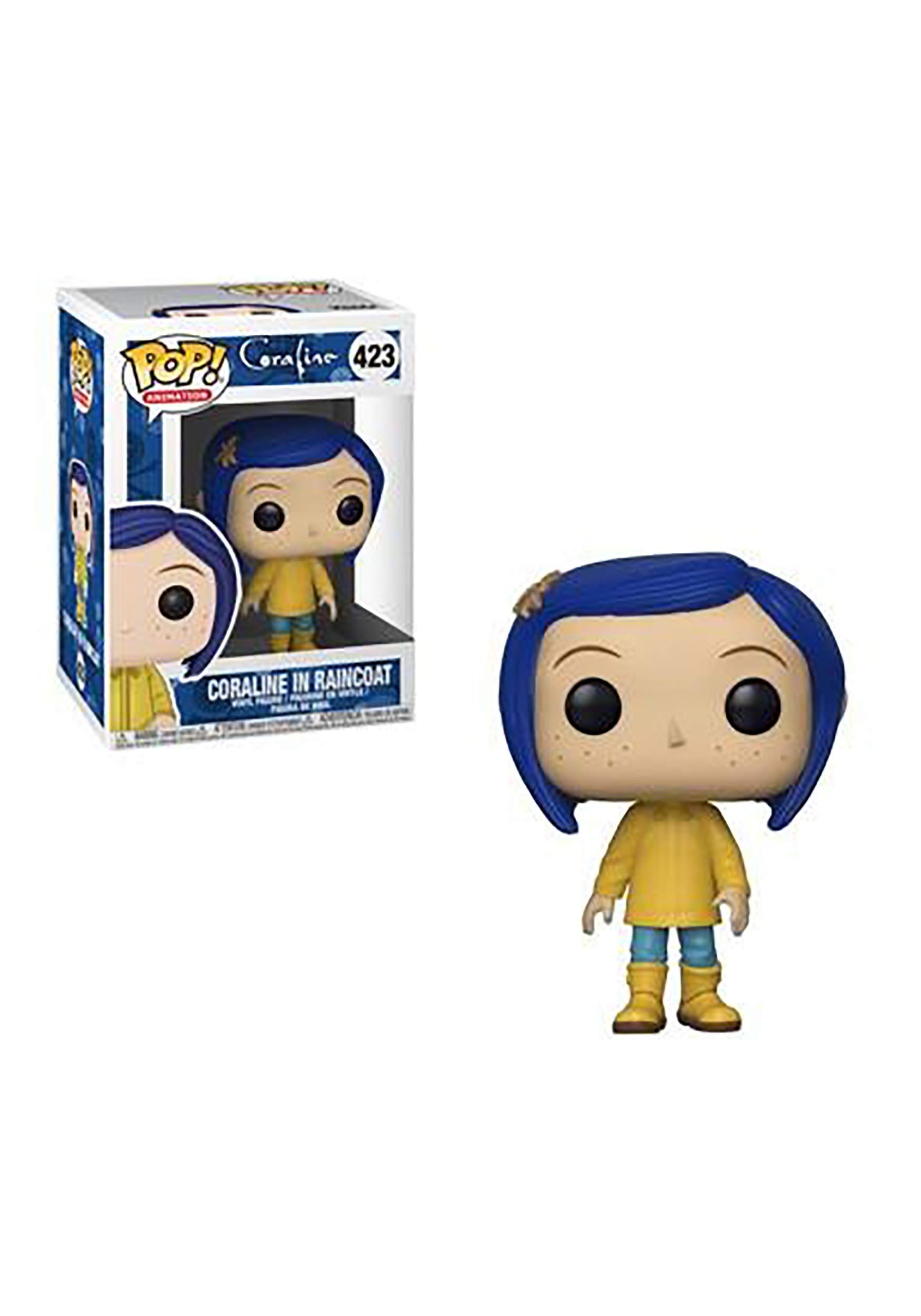 Foto 2 pulgar | Figura de Colección Funko Pop Movies Coraline con Chubasquero - Venta Internacional