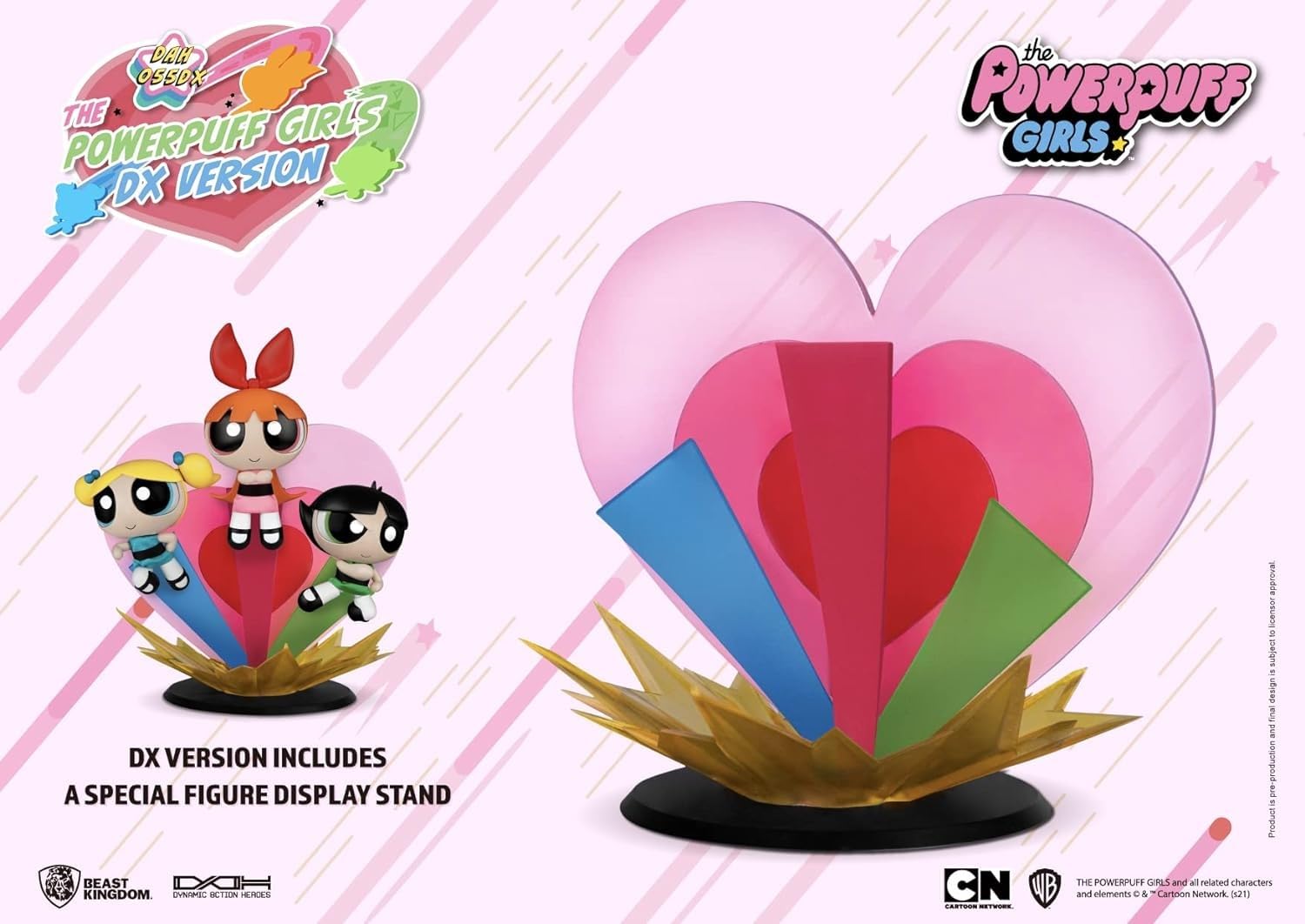 Foto 2 | Figura de Acción Beast Kingdom The Powerpuff Girls Set Dah-055dx - Venta Internacional