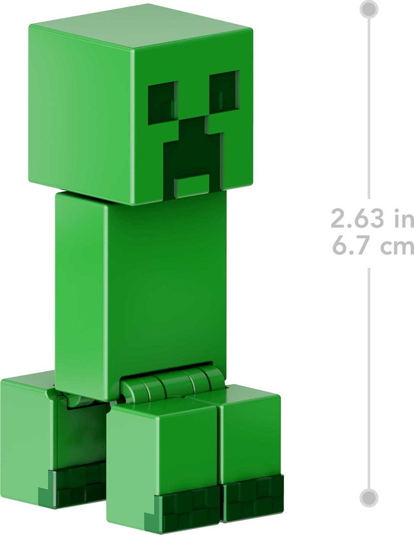 Foto 5 pulgar | Figura de Acción Mattel Minecraft Creeper con Accesorio de 8 cm - Venta Internacional