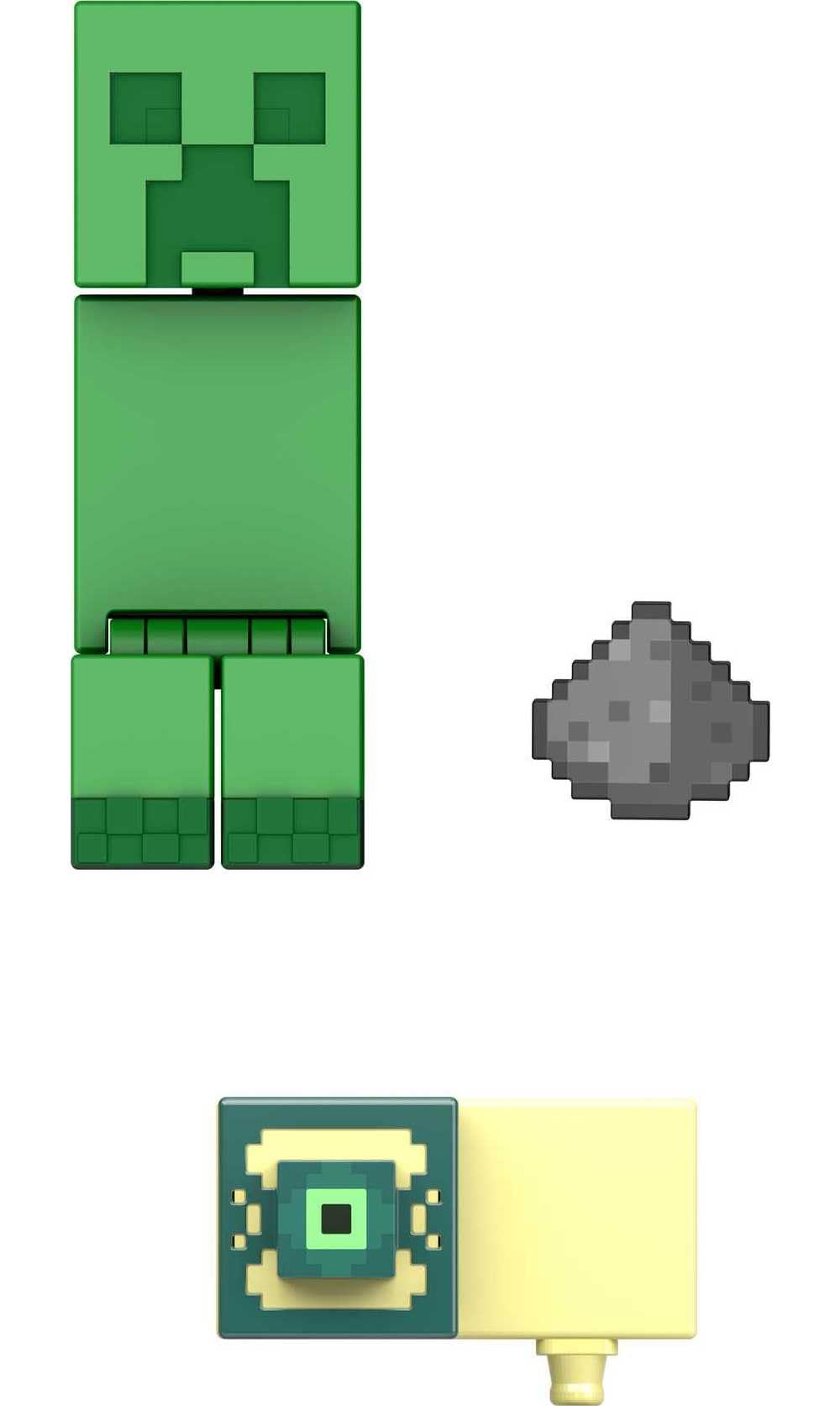 Foto 6 pulgar | Figura de Acción Mattel Minecraft Creeper con Accesorio de 8 cm - Venta Internacional
