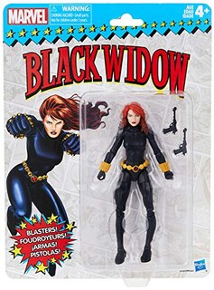 Foto 2 | Figura de Acción Marvel Retro Collection Black Widow 15 Cm - Venta Internacional