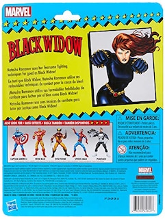Foto 3 | Figura de Acción Marvel Retro Collection Black Widow 15 Cm - Venta Internacional