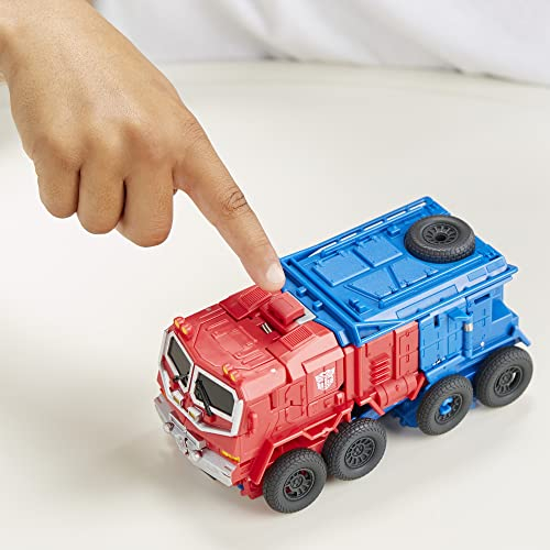 Foto 4 pulgar | Figura de Acción Transformers Bumblebee Cyberverse Optimus Prim - Venta Internacional