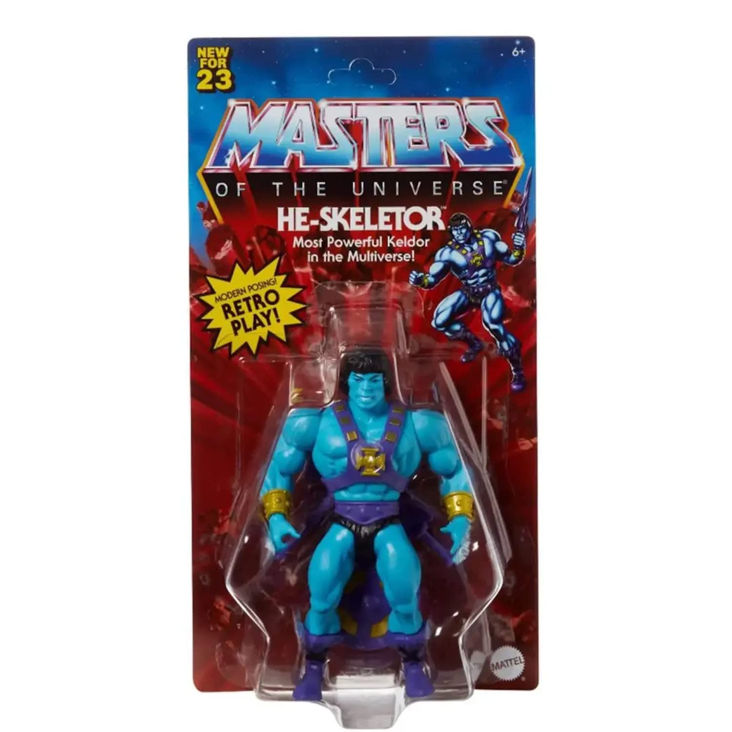 Figura de Acción Masters Of The Universe Origins He-Skeletor Keldor - Venta Internacional