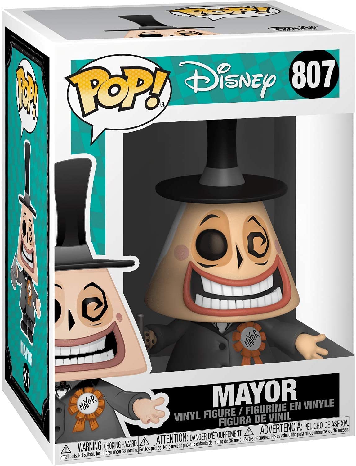 Foto 4 pulgar | Figura Funko Pop! Disney El Extraño Mundo de Jack Alcalde - Venta Internacional