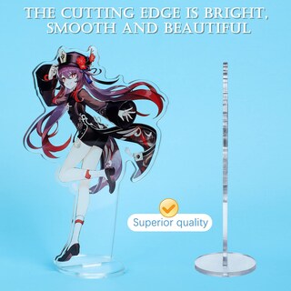 Foto 4 | Figura De Soporte De Acrílico Rainteam Genshin Impact Characters - Venta Internacional.