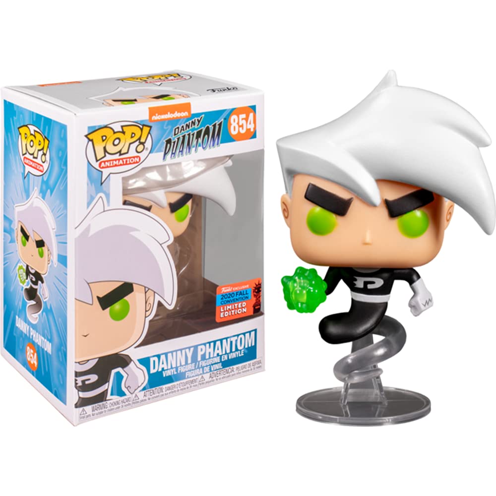 Figura De Colección Funko Pop! Animación Danny Phantom #854 - Venta Internacional.