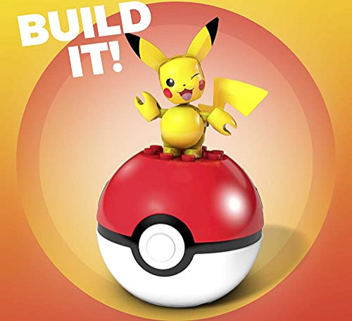 Foto 4 pulgar | Set De Construcción Toy Mega Construx Pokémon Pikachu - Venta Internacional.