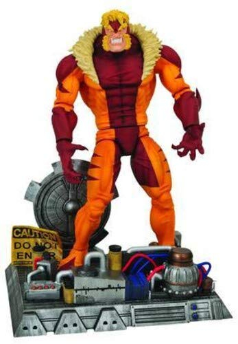 Figura De Acción Marvel Select Sabretooth De 7 Pulgadas - Venta Internacional.