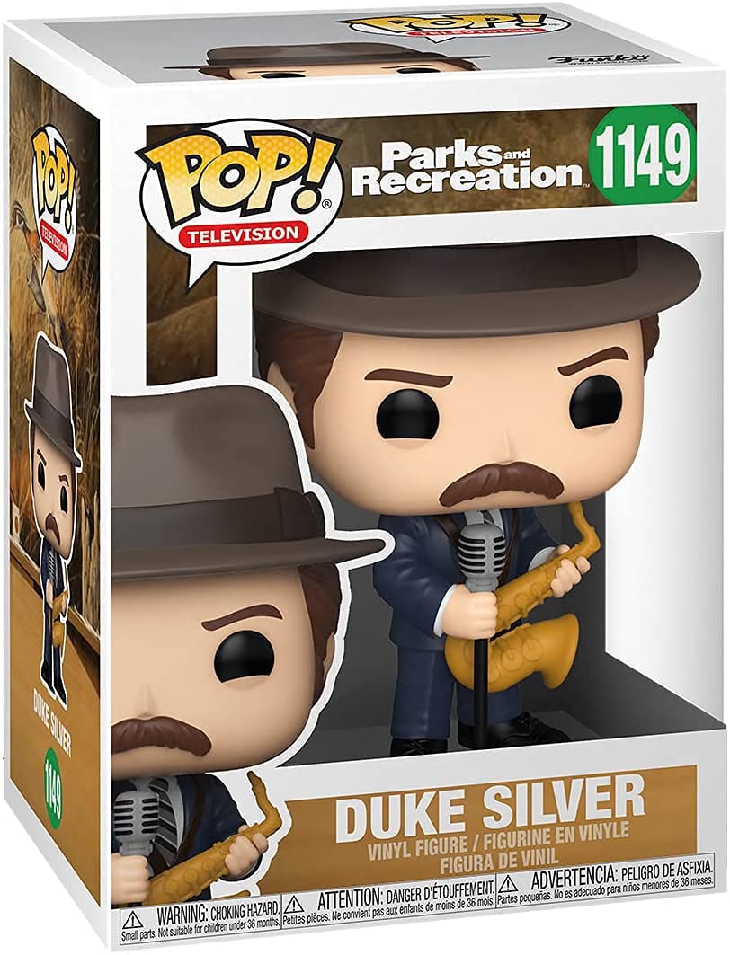 Foto 4 pulgar | Figura de Vinilo Funko Pop Parks And Rec Duke Silver Ron Swanson - Venta Internacional