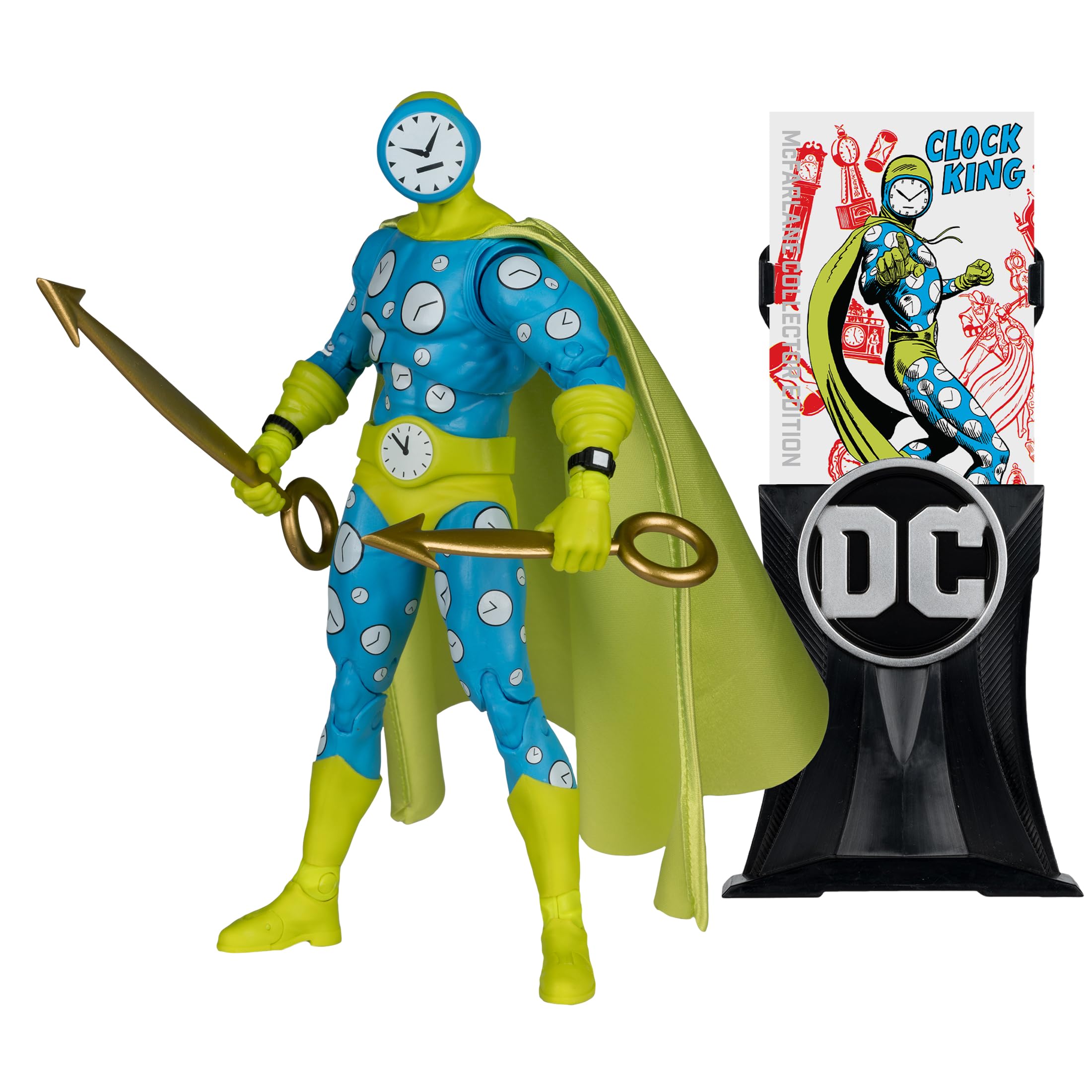 Figura De Acción Mcfarlane Toys Dc Multiverse Clock King 18 - Venta Internacional.