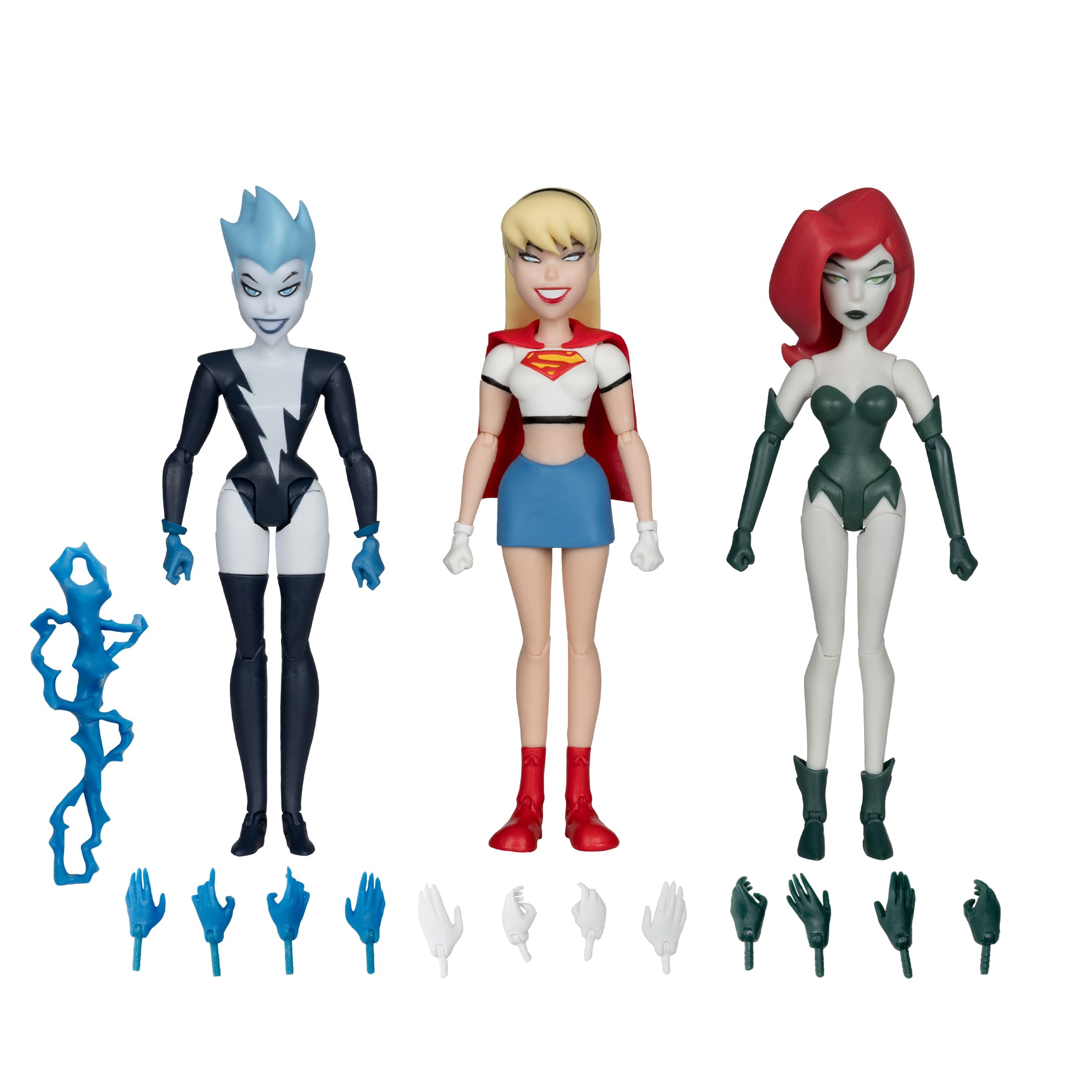Foto 2 | Figuras De Acción Mcfarlane Toys The New Batman Adventures, Paquete De 3 - Venta Internacional.