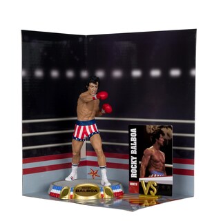 Foto 1 | Figura De Acción Mcfarlane Toys Rocky Balboa Rocky Iv 15 Cm - Venta Internacional.