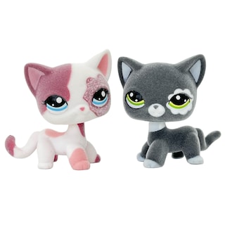 Foto 4 | Figura De Animal Flocado De Juguete Con Forma De Gato De Pelo Corto, 5 Cm, 2 Unidades - Venta Internacional.