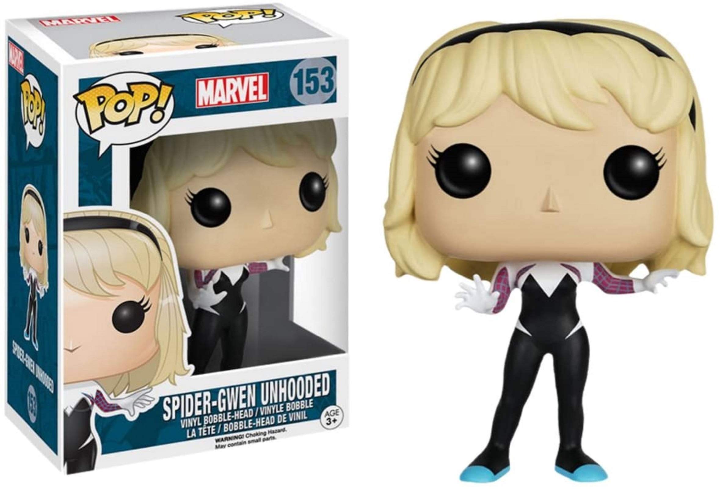 Foto 2 pulgar | Figura Funko Marvel Comics Exclusiva De Spider-gwen Unhoded - Venta Internacional.