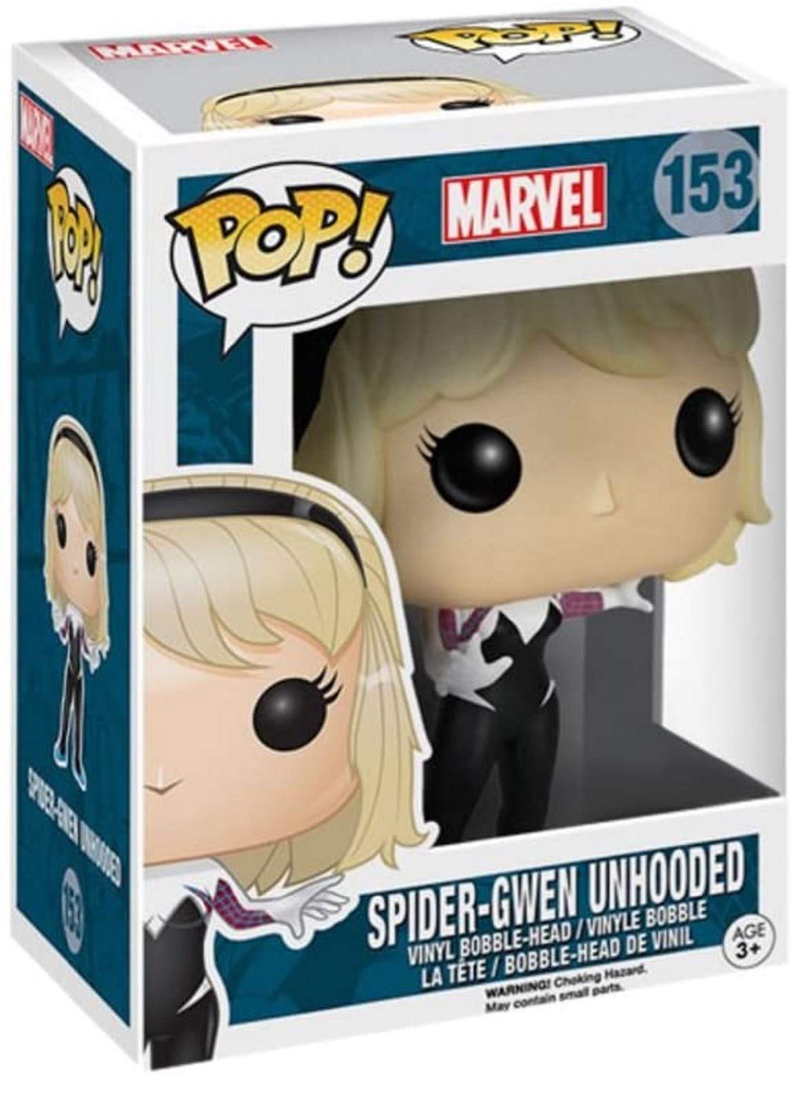 Foto 4 pulgar | Figura Funko Marvel Comics Exclusiva De Spider-gwen Unhoded - Venta Internacional.