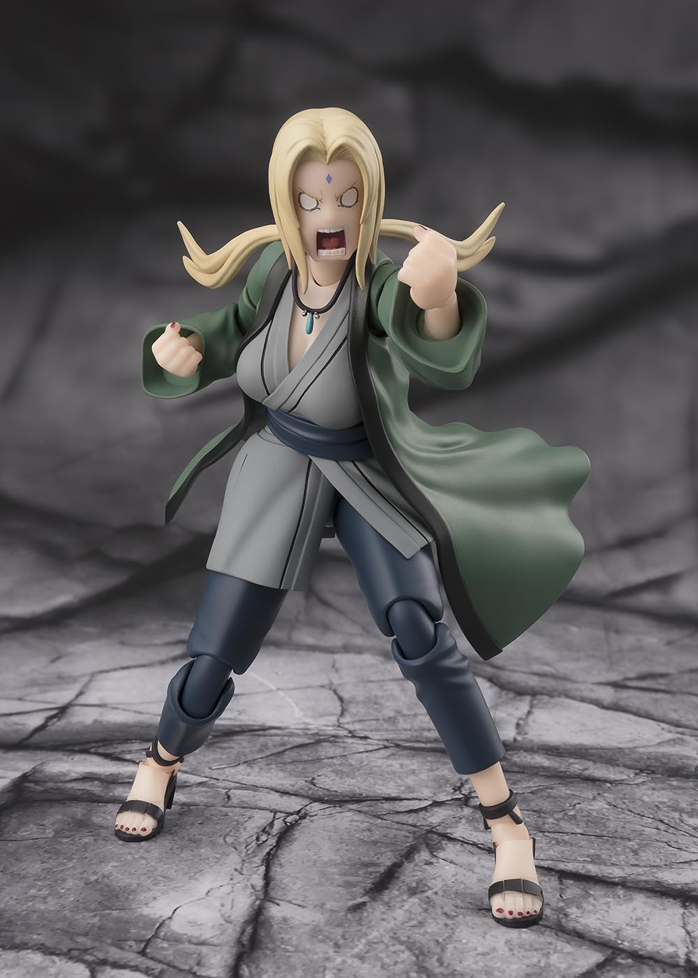 Foto 7 pulgar | Figura De Acción Tamashii Nations Naruto Tsunade Medical Ninja - Venta Internacional.