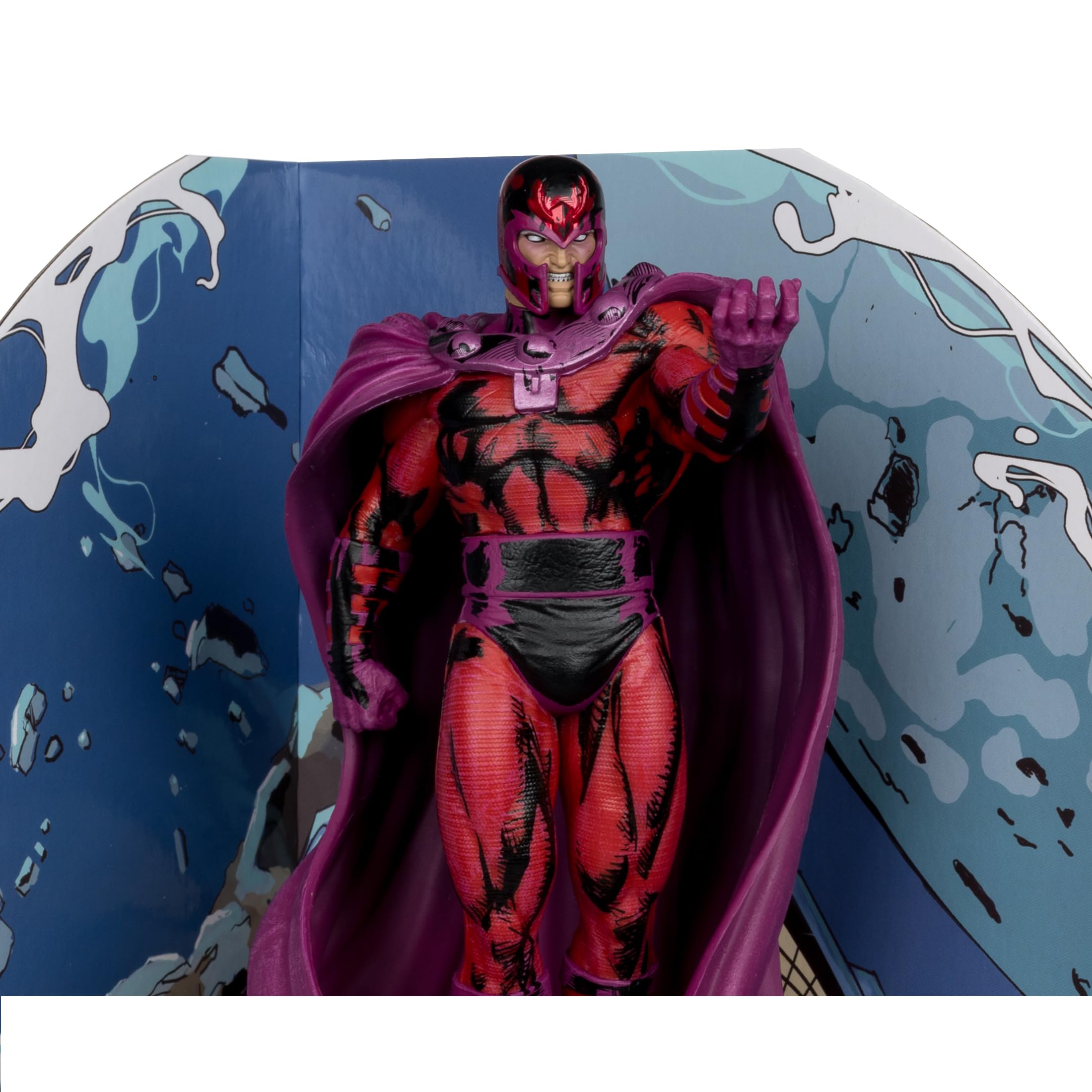 Foto 4 pulgar | Juguetes Mcfarlane Coleccionables Marvel Magneto A Escala 1:10 Con Escena - Venta Internacional.