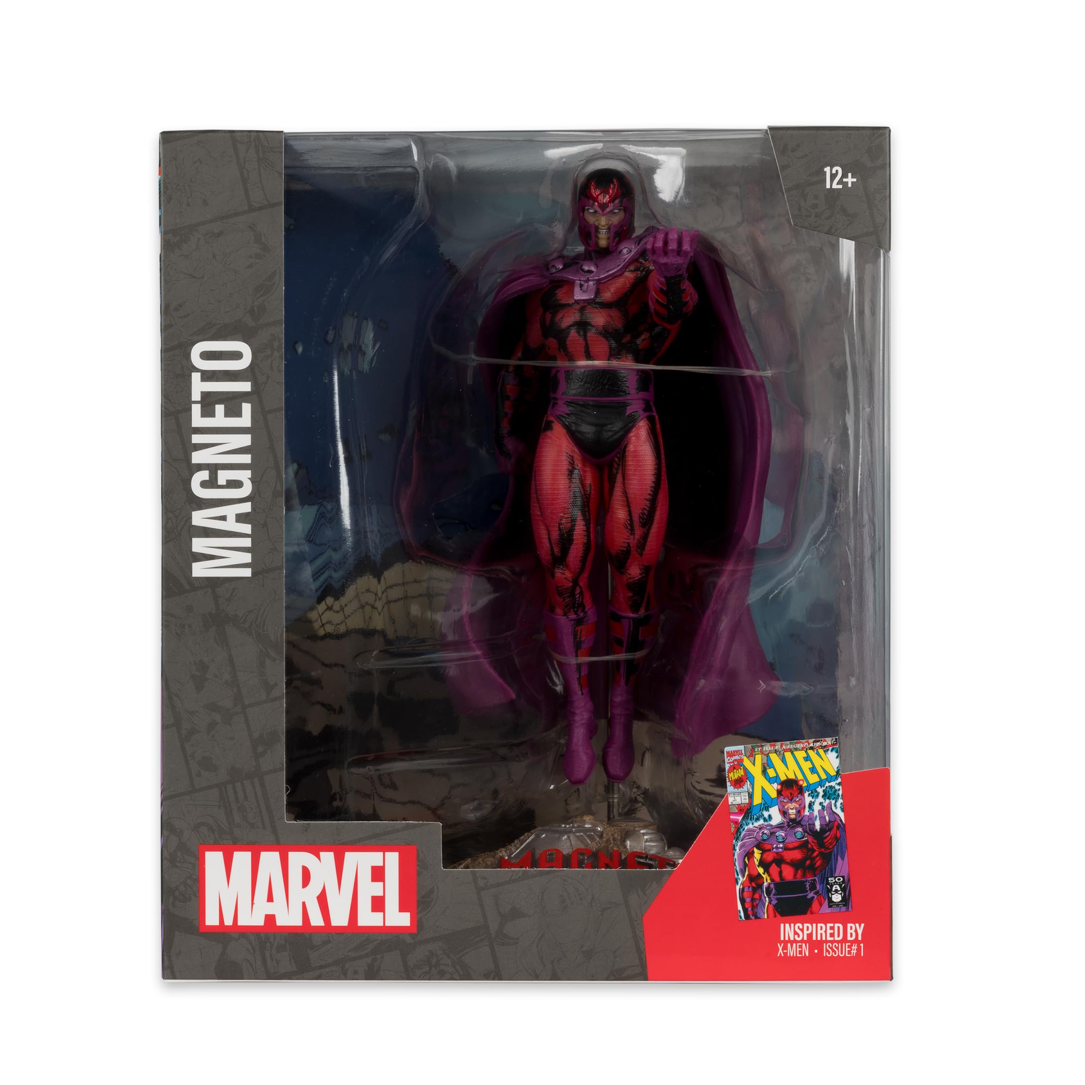 Foto 7 pulgar | Juguetes Mcfarlane Coleccionables Marvel Magneto A Escala 1:10 Con Escena - Venta Internacional.