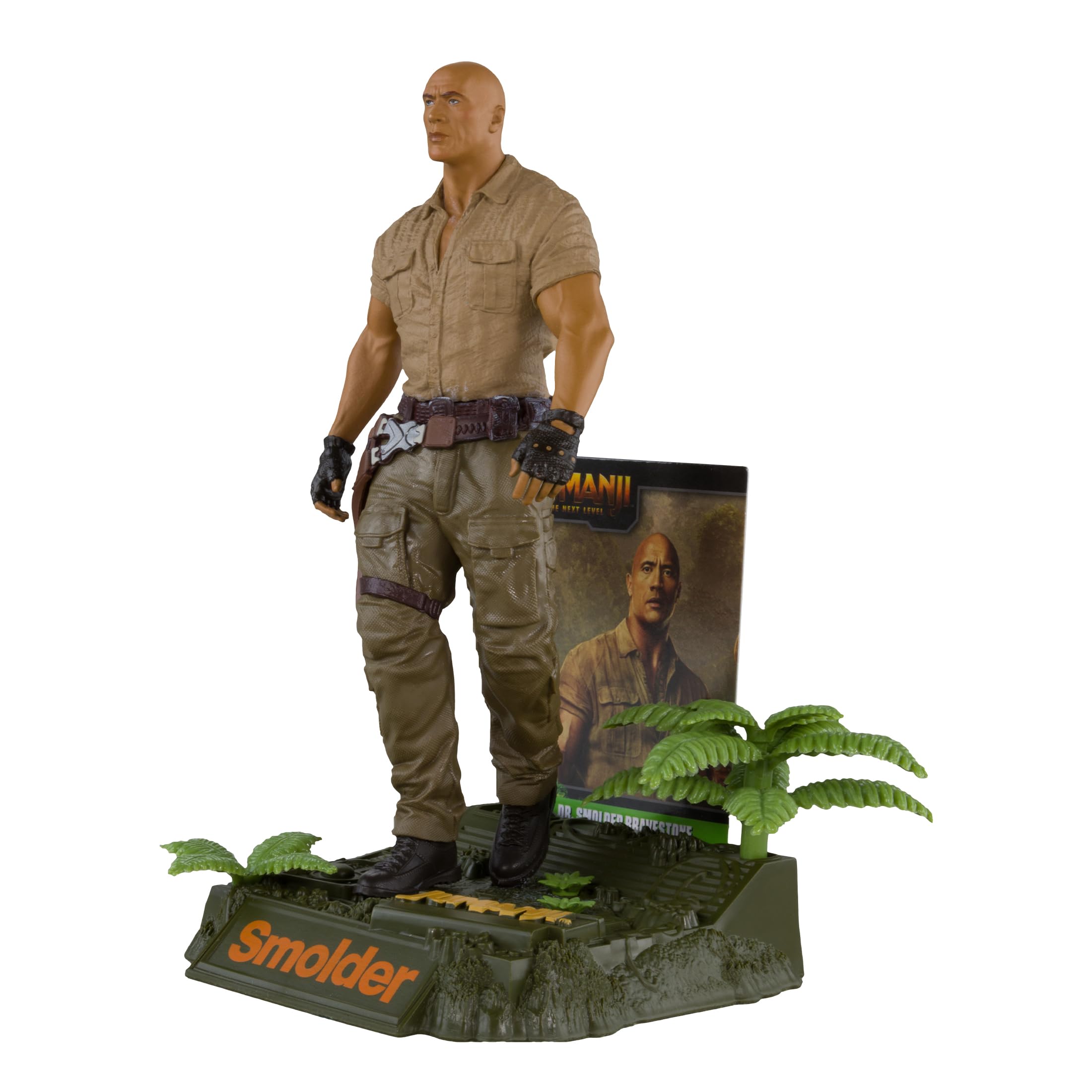 Foto 4 pulgar | Figura De Acción Mcfarlane Toys Movie Maniacs Smolder Jumanji - Venta Internacional.