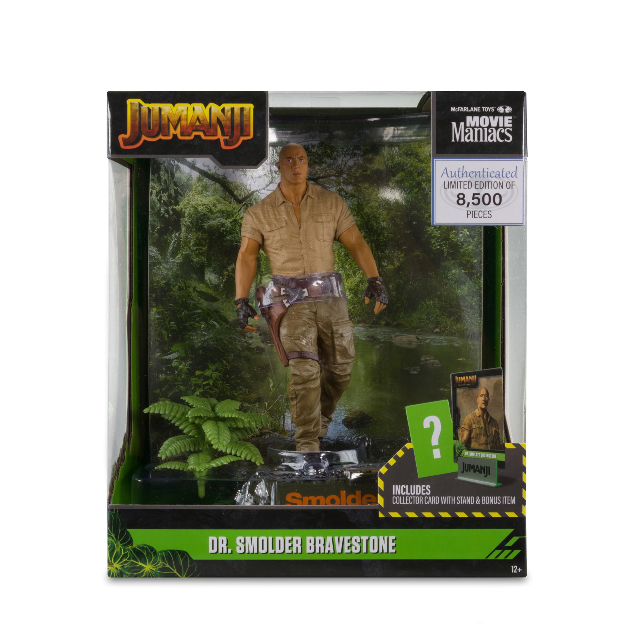 Foto 6 pulgar | Figura De Acción Mcfarlane Toys Movie Maniacs Smolder Jumanji - Venta Internacional.