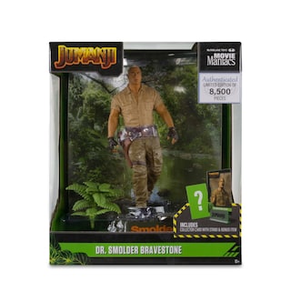 Foto 5 | Figura De Acción Mcfarlane Toys Movie Maniacs Smolder Jumanji - Venta Internacional.