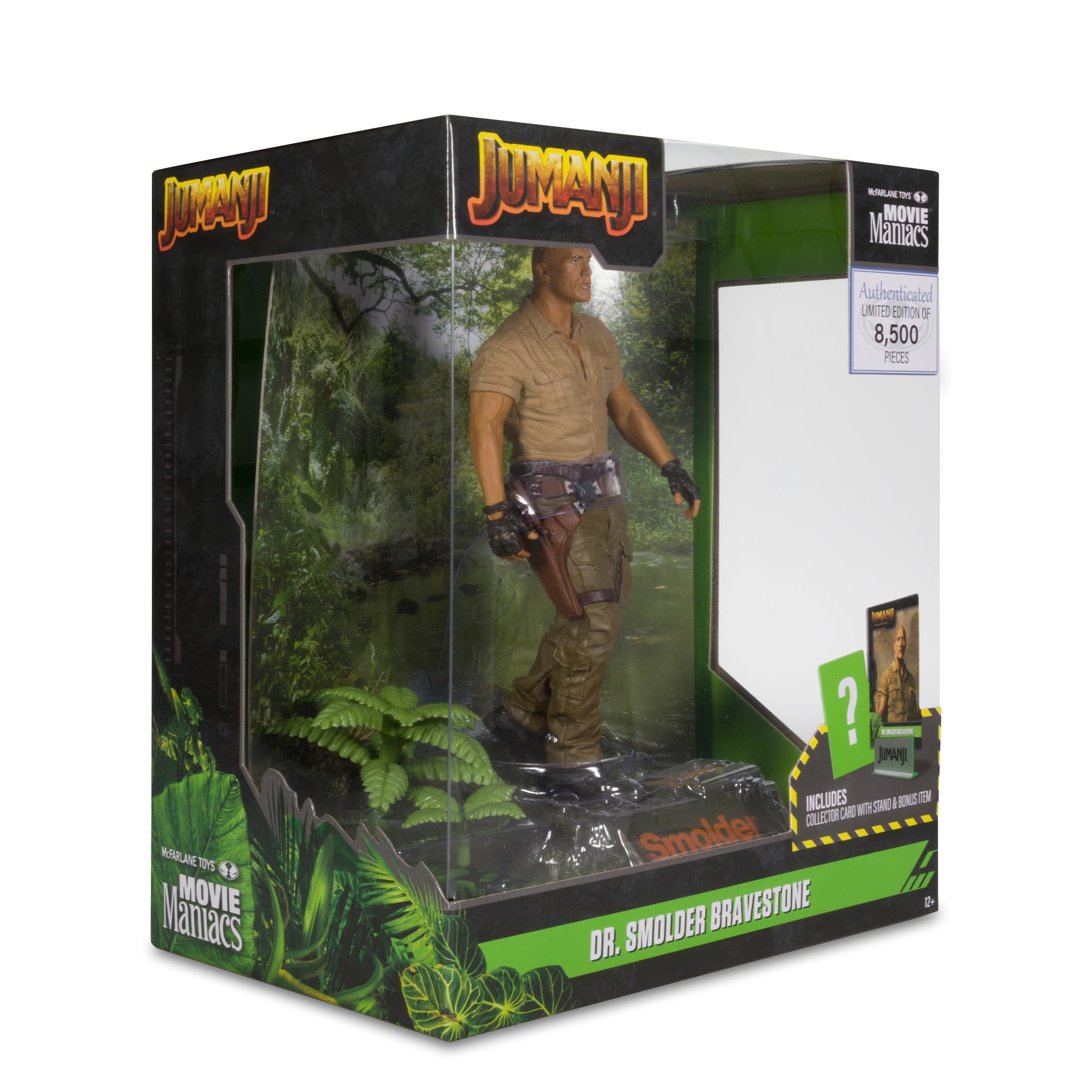 Foto 7 pulgar | Figura De Acción Mcfarlane Toys Movie Maniacs Smolder Jumanji - Venta Internacional.