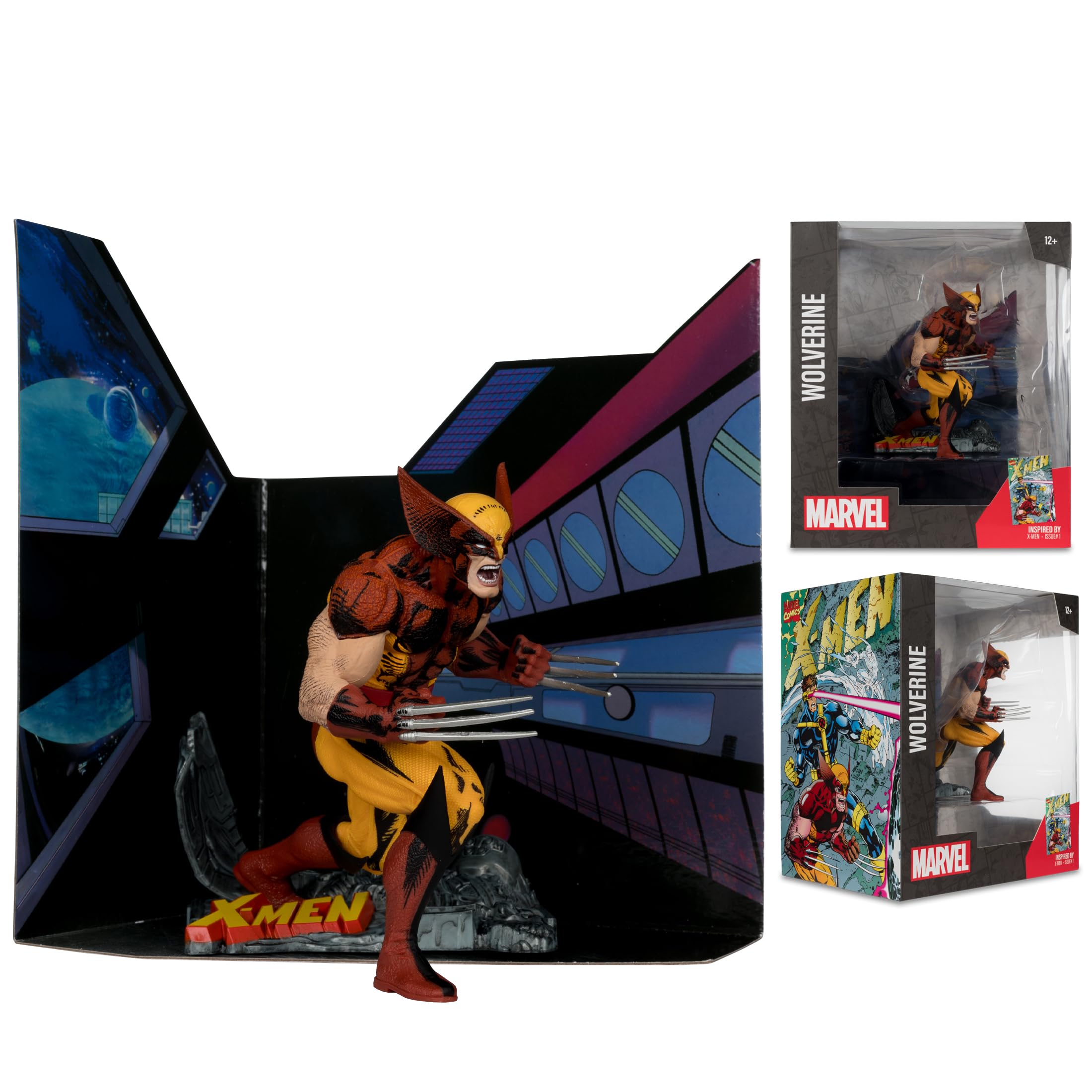 Foto 5 | Figura De Acción Mcfarlane Toys Marvel Wolverine A Escala 1:10 - Venta Internacional.