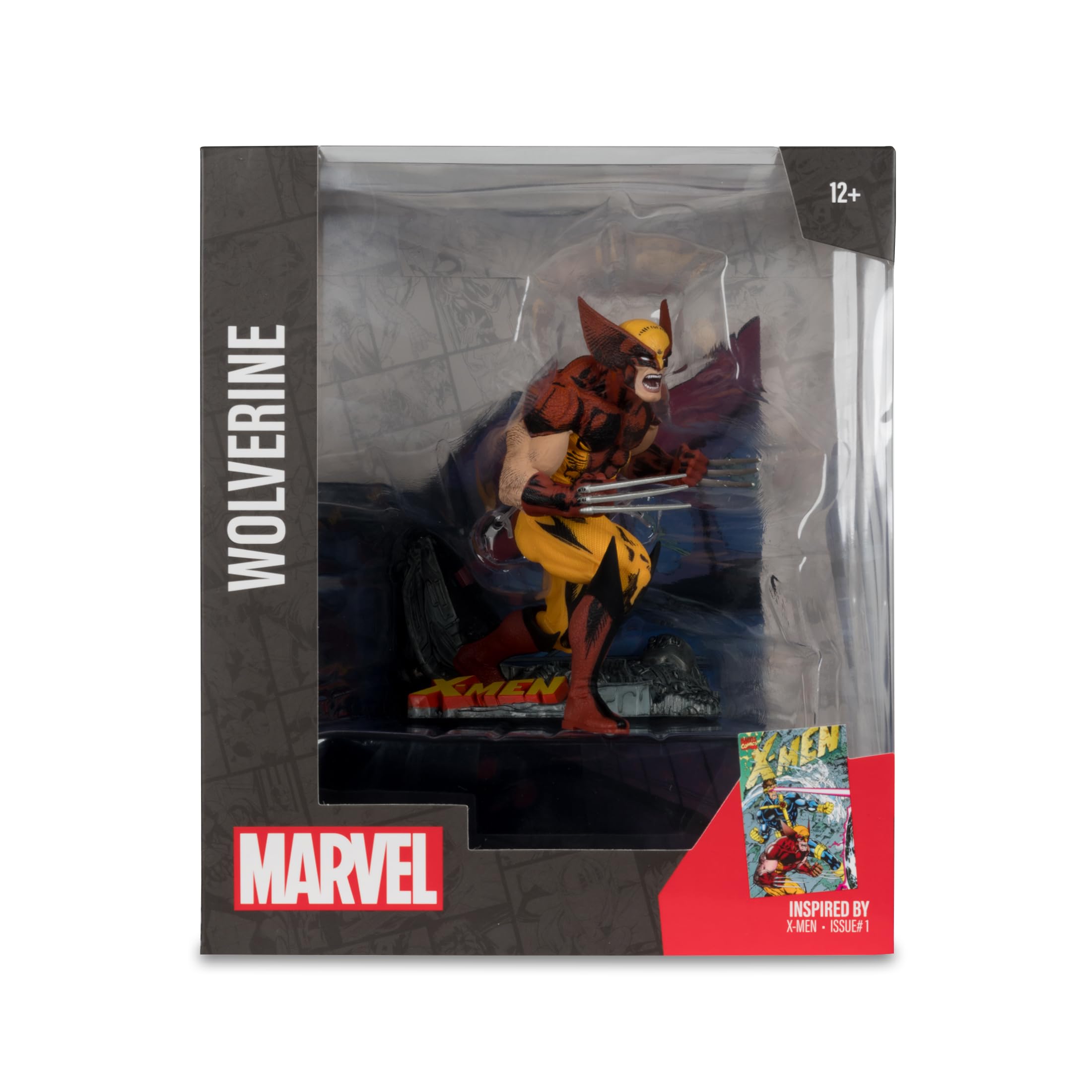 Foto 7 pulgar | Figura De Acción Mcfarlane Toys Marvel Wolverine A Escala 1:10 - Venta Internacional.