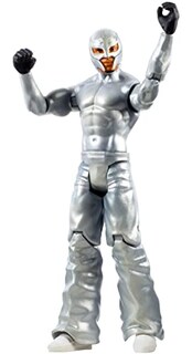 Foto 3 | Figuras De Acción Wwe Mattel Rey Mysterio Serie 121 - Venta Internacional.