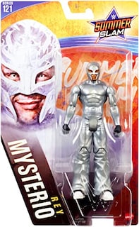 Foto 5 | Figuras De Acción Wwe Mattel Rey Mysterio Serie 121 - Venta Internacional.