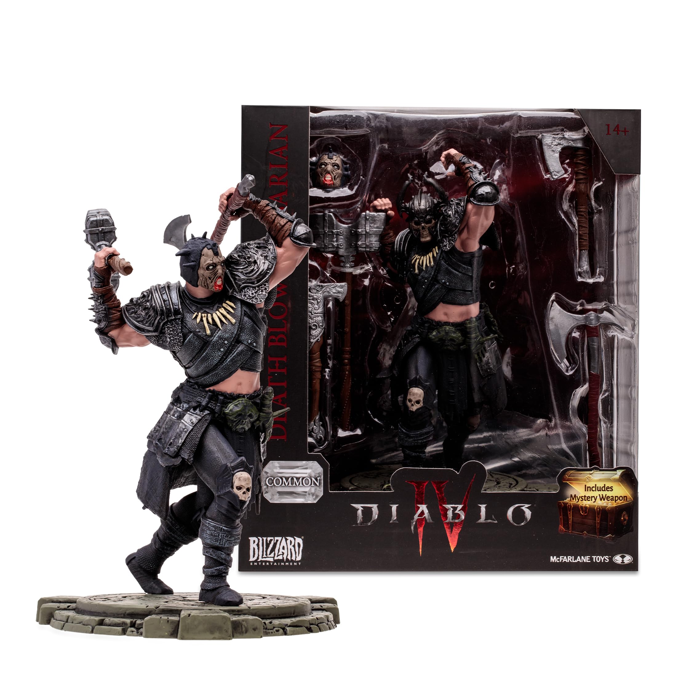 Figura De Acción Mcfarlane Toys Diablo Iv Death Blow Barbarian - Venta Internacional.