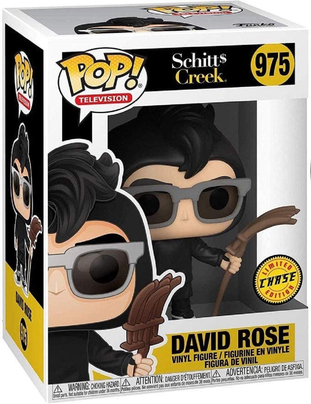 Foto 4 pulgar | Figura De Vinilo Funko Pop! David Rose De Schitt's Creek, 9,5 Cm - Venta Internacional.