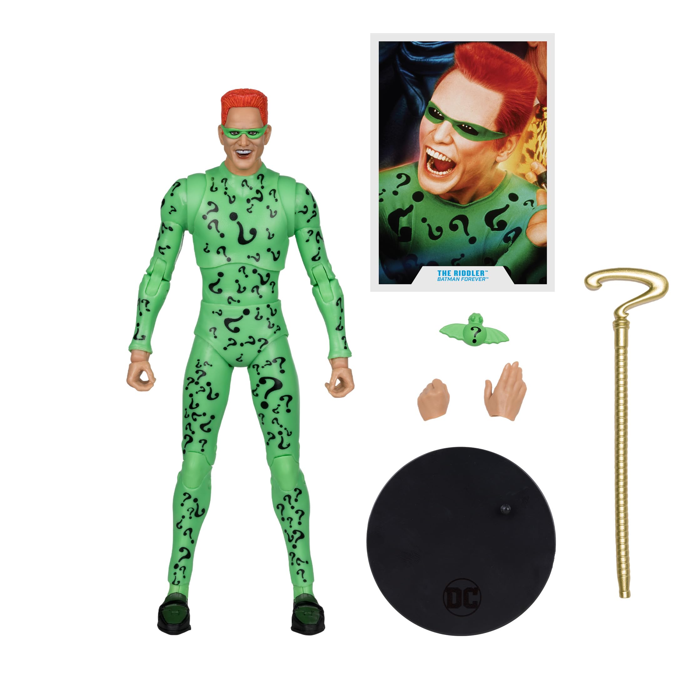 Foto 5 pulgar | Figura De Acción Mcfarlane Toys Dc Multiverse The Riddler 18 Cm - Venta Internacional.