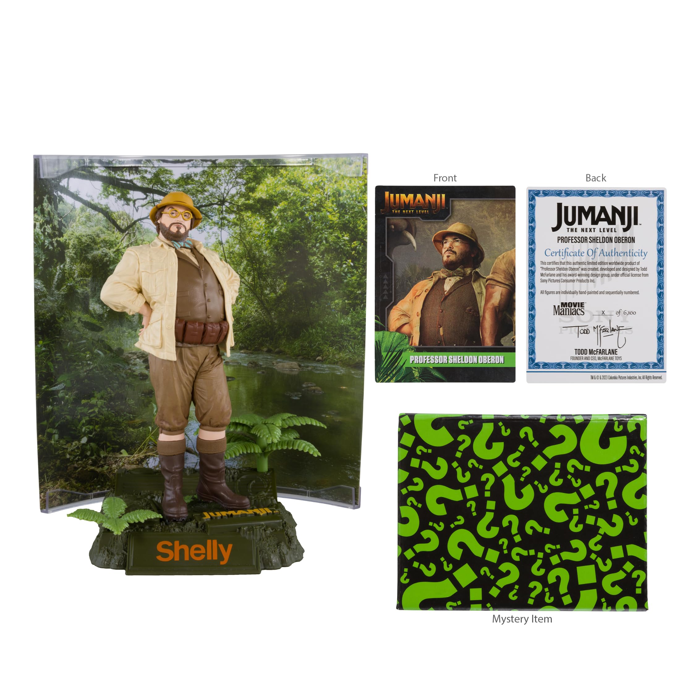 Foto 4 pulgar | Figura De Acción Mcfarlane Toys Movie Maniacs Professor Sheldon - Venta Internacional.