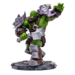 Foto 3 | Figura De Acción Mcfarlane Toys World Of Warcraft Orc A Escala 1/12 - Venta Internacional.